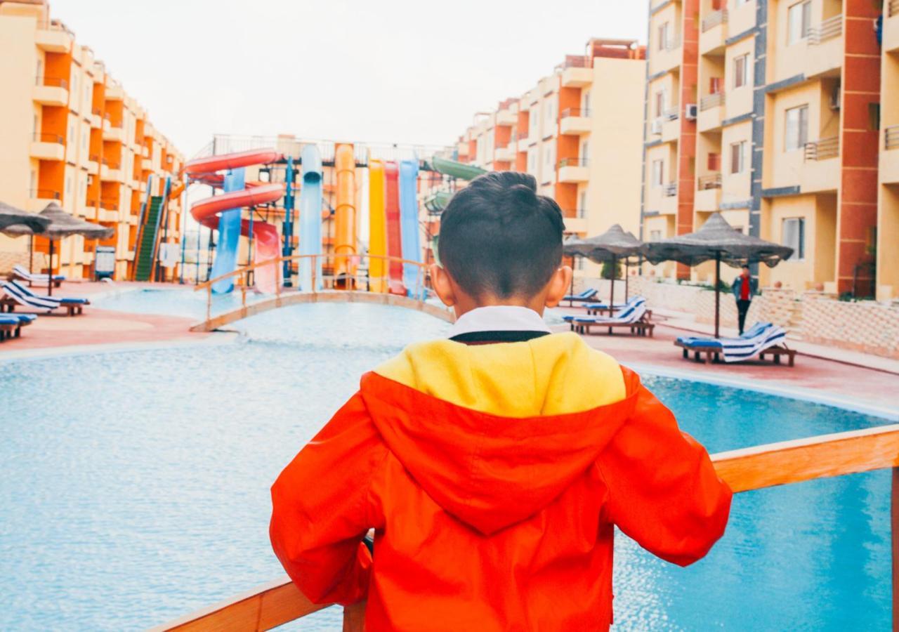 Hotel Retal View North Coast Aqua Park El Alamein Exterior foto