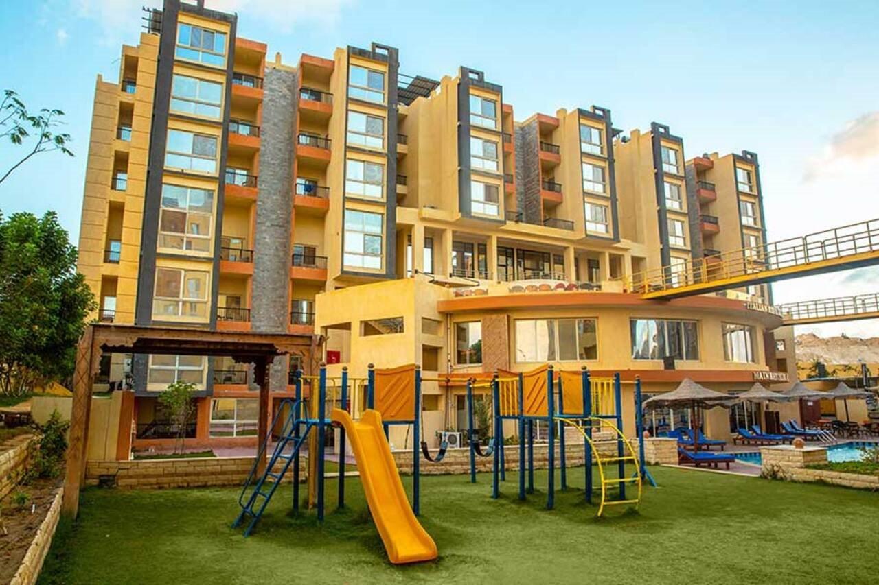 Hotel Retal View North Coast Aqua Park El Alamein Exterior foto